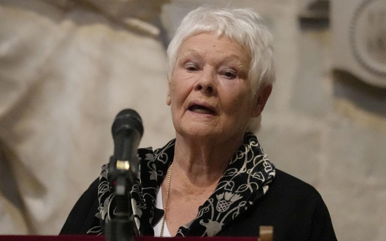 Dame Judi Dench criticised The Crown for being 'cruelly unjust to the individuals and damaging to the institution they represent' - Kirsty Wigglesworth/PA