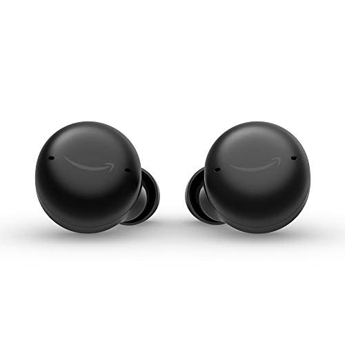 Echo Buds (2nd Gen) | Wireless earbuds with active noise cancellation and Alexa | Black