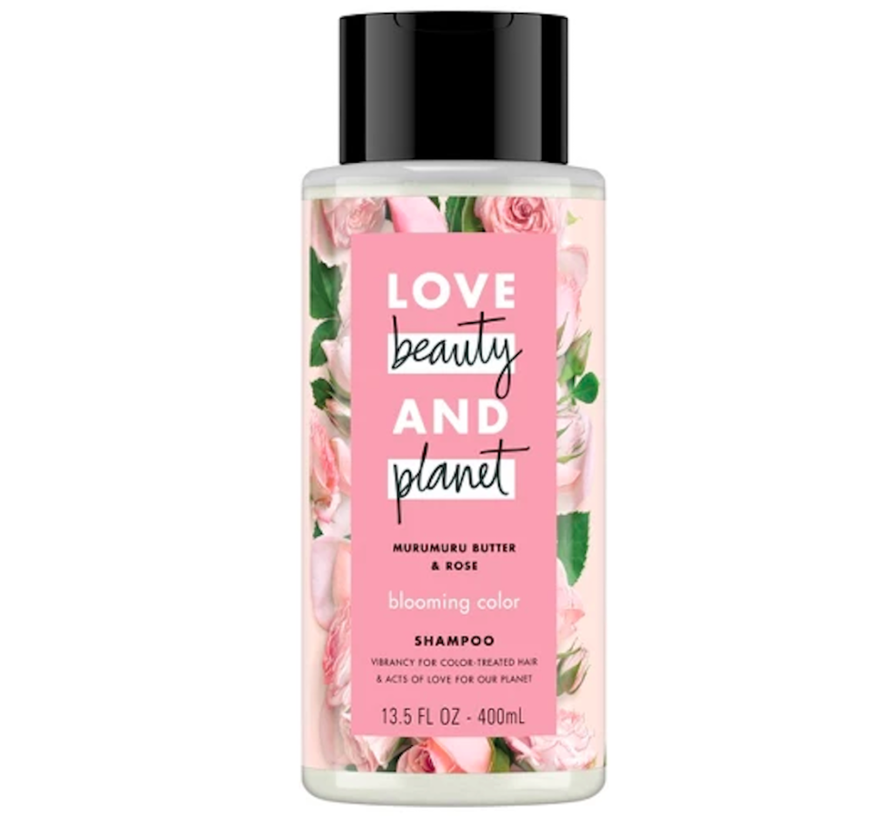 Love Beauty And Planet Murumuru Butter & Rose Blooming Color Shampoo, $6.99 $5.24, at Target