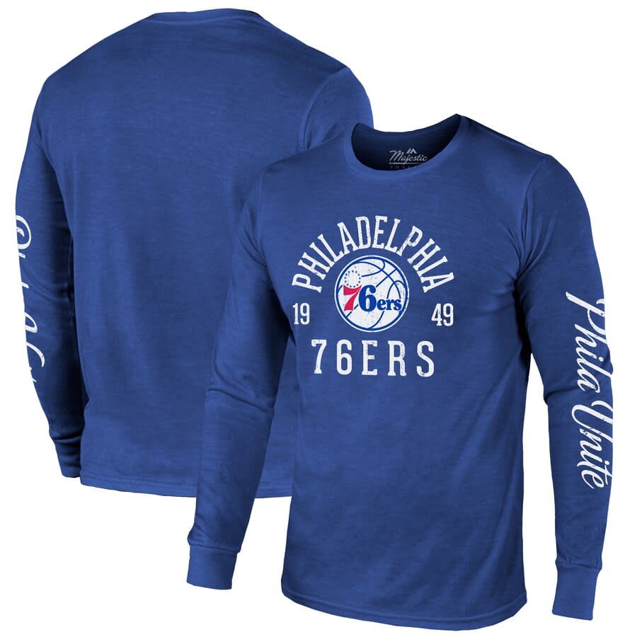 76ers Long Sleeve T-Shirt