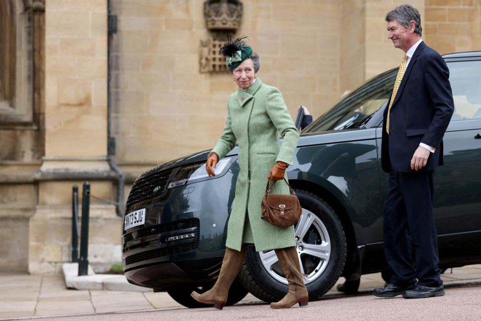 La princesse Anne et Timothy Laurence