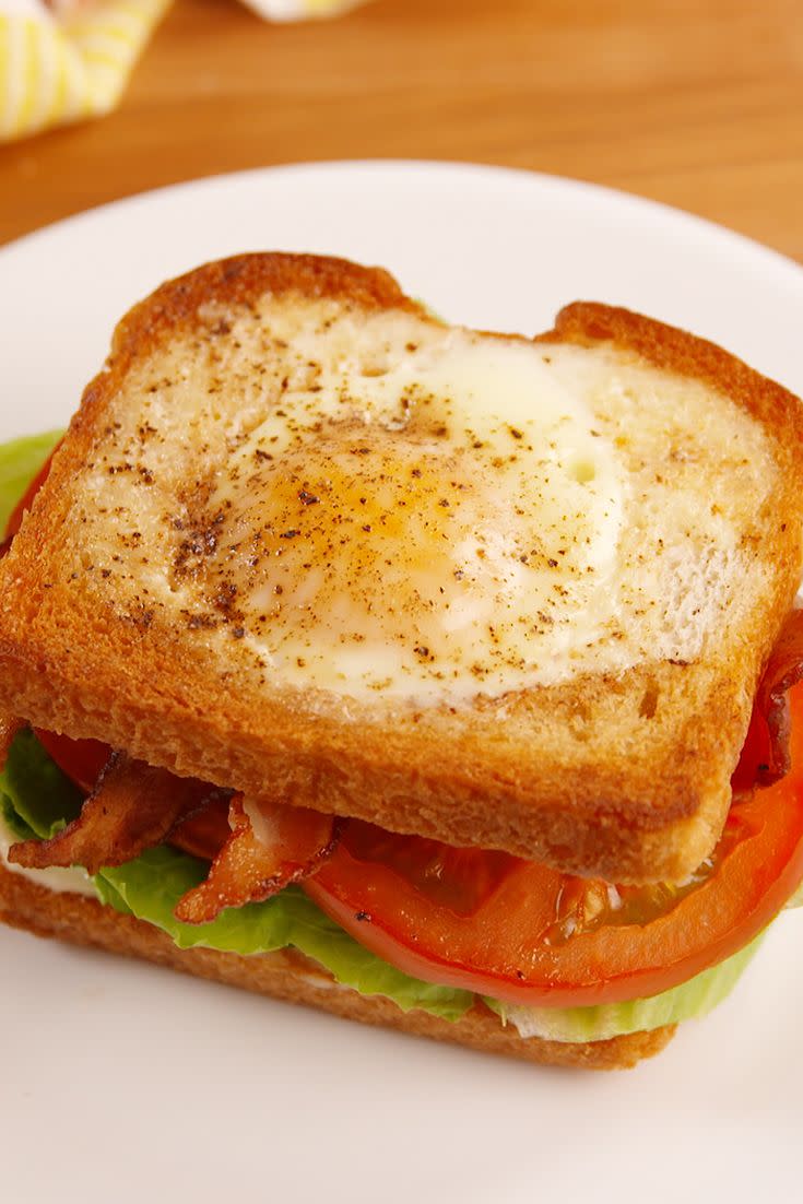 Egg in a Hole BLT