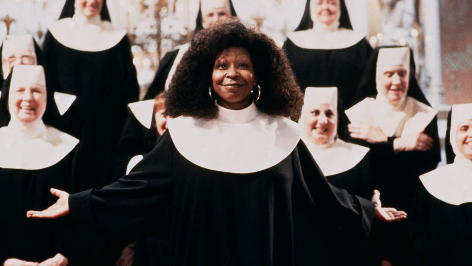 Whoopi Goldberg in 'Sister Act'. (Credit: Buena Vista Pictures)