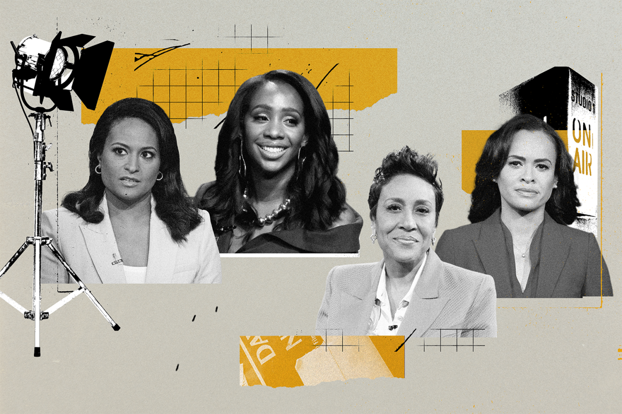 Kristen Welker, Abby Phillip, Robin Roberts and Linsey Davis are among Black female journalists leading newscasts on broadcast and cable networks.