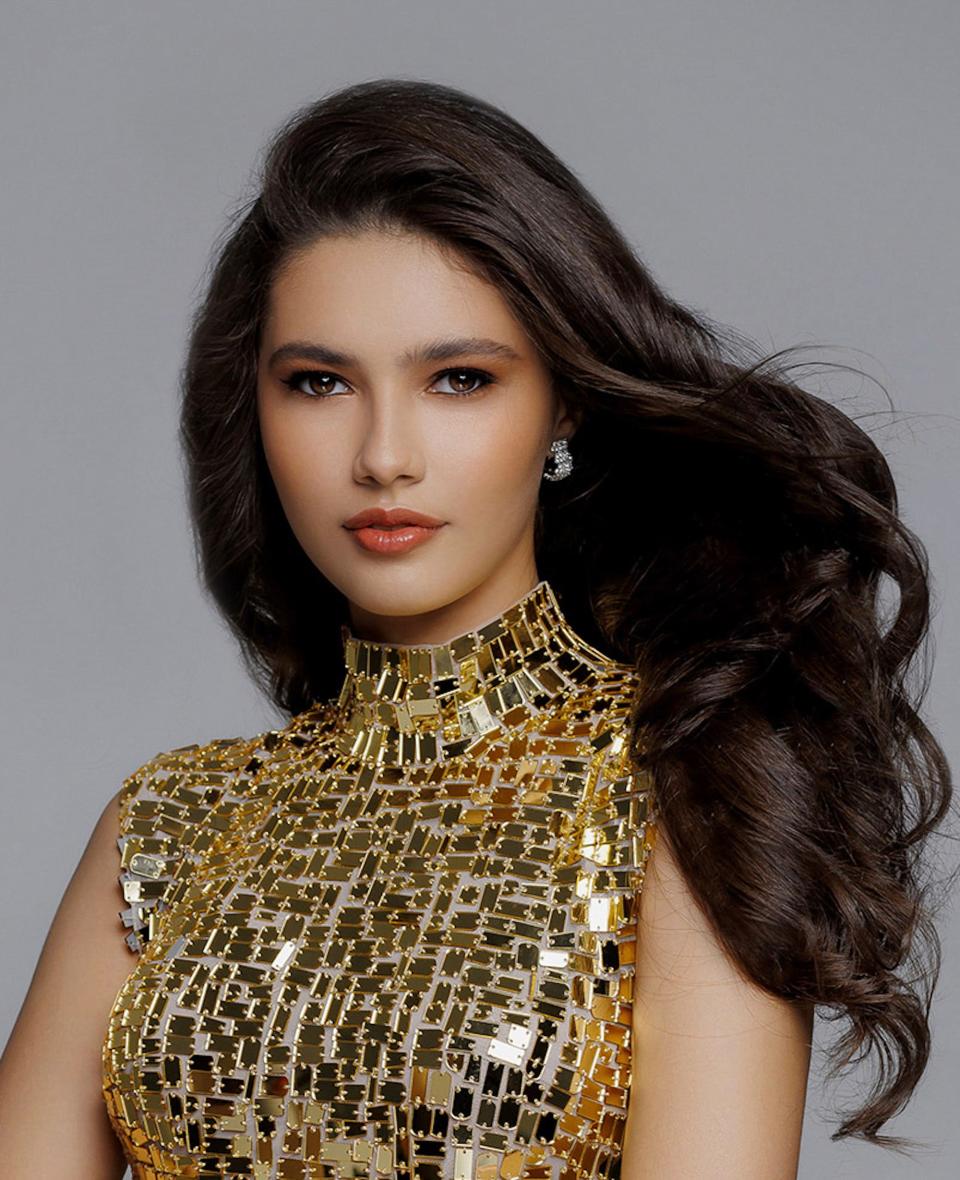 A headshot of Miss Russia 2021.