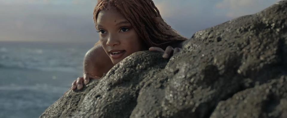 Halle Bailey as Ariel in "The Little Mermaid."