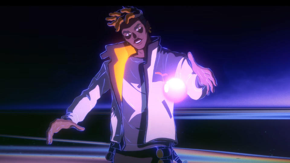 Phoenix in the music video (Screenshot: Riot Games via VALORANT YouTube)