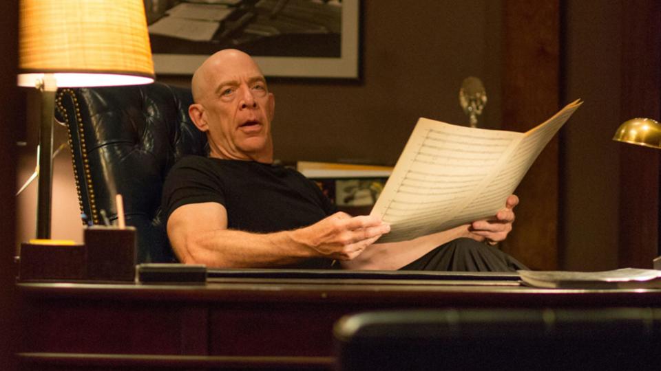 JK Simmons managed to work magic with a stripped-down appearance in Whiplash. (Sony/Alamy)