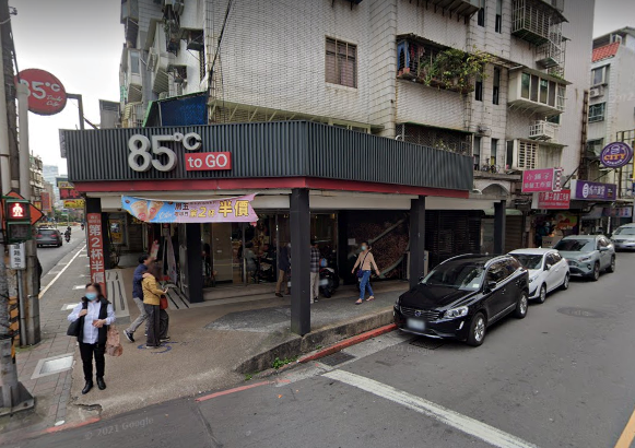85度C目前在台灣有多家分店，甚至拓展到海外。（圖／翻攝自Google Map）