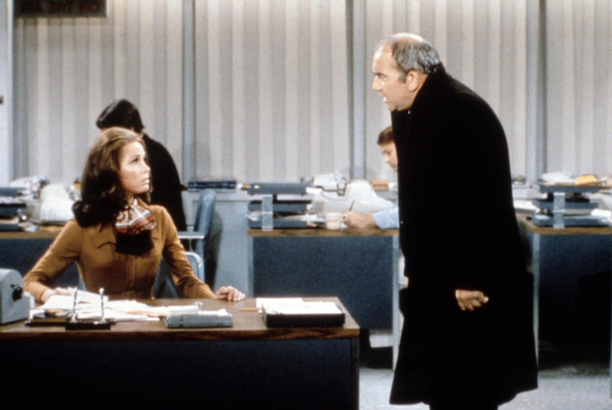 THE MARY TYLER MOORE SHOW, Mary Tyler Moore, Ed Asner, 1970-1977.