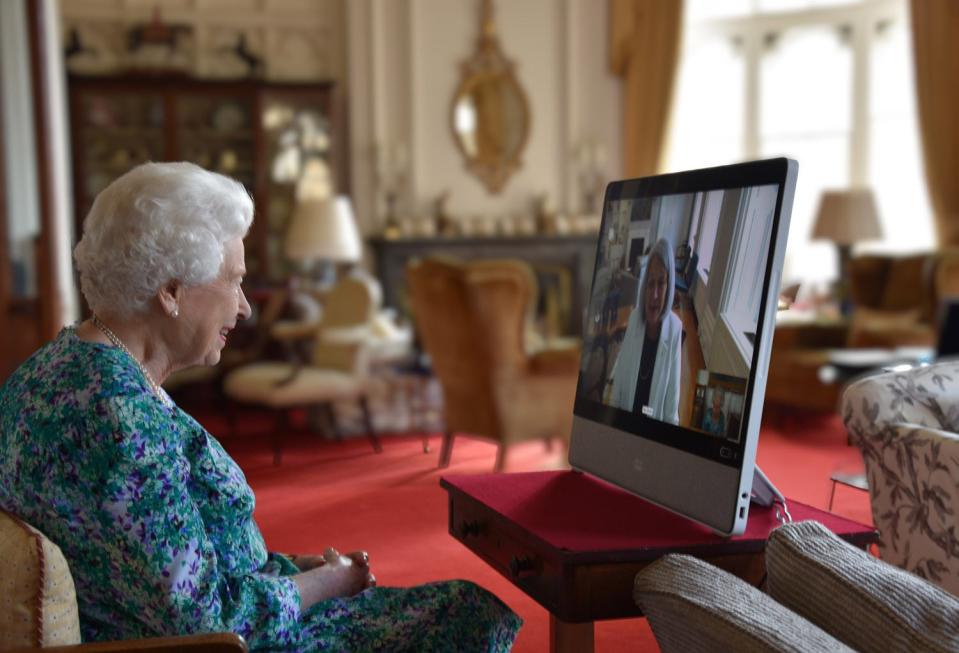 The Queen holds a virtual audience with Mary Simon (Buckingham Palace/PA) (PA Media)