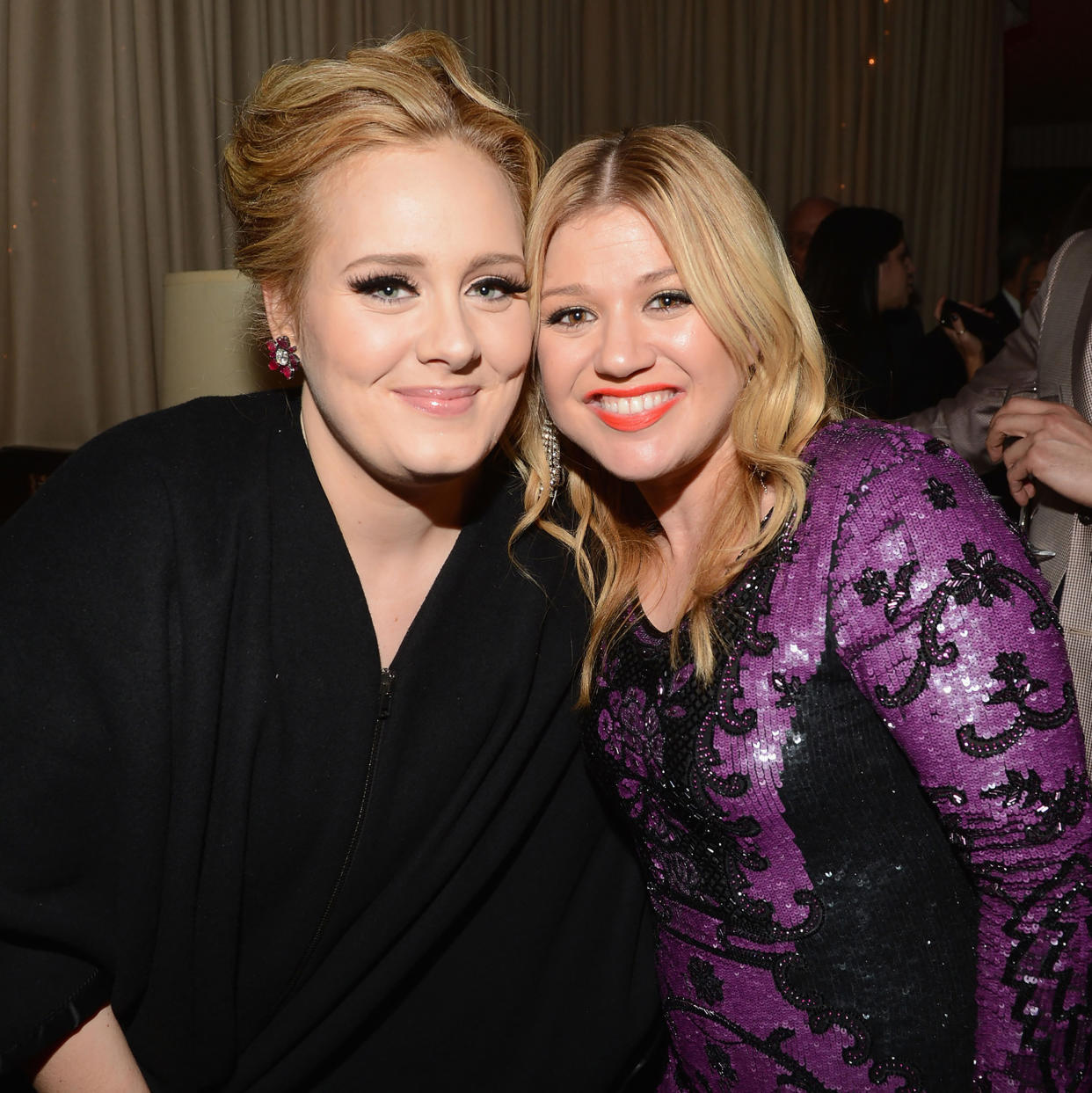Adele and Kelly Clarkson (Larry Busacca / WireImage)
