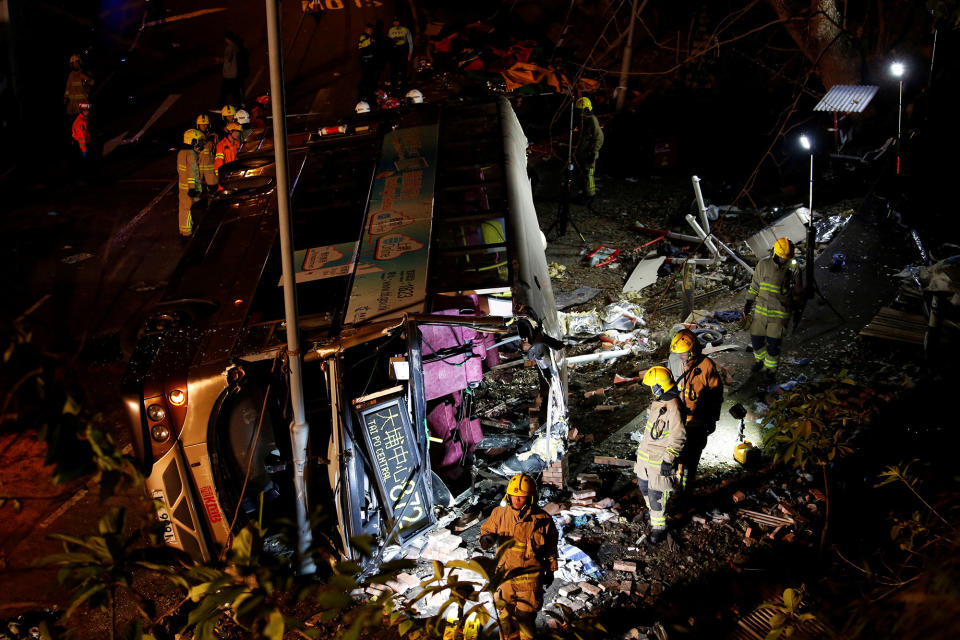 Deadly Hong Kong bus crash