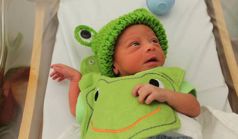 Leap Day 2016: Babies Born on Feb. 29 Are Being Dressed in Frog Outfits