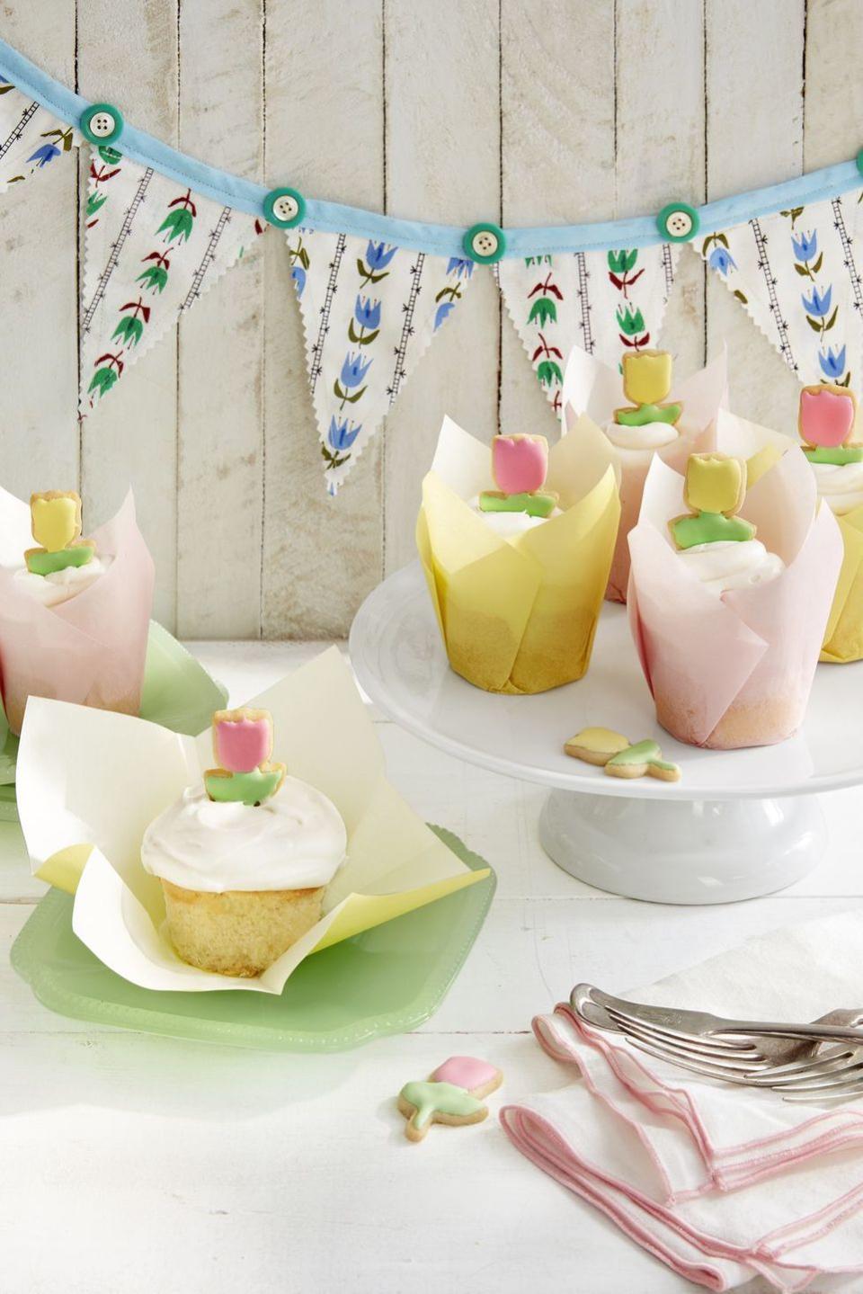 Tulip Cupcakes