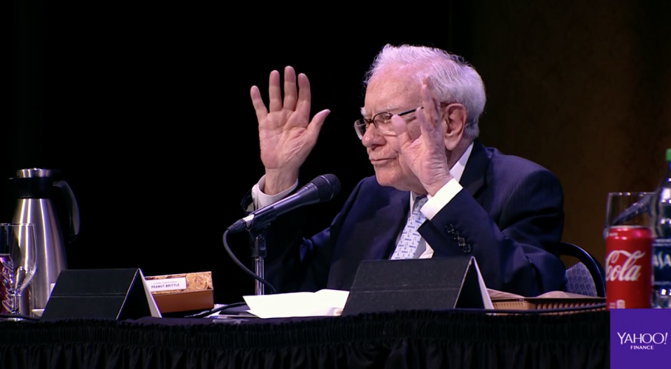 Buffett hit every tough question head on.