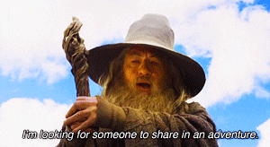 Ian McKellen as Gandalf in The Lord of the Rings