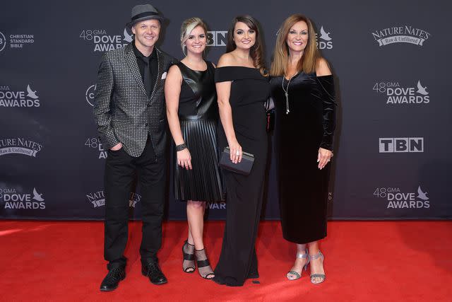 <p>Jay Medeiros/Icon Sportswire via Getty</p> The Nelons arrives at the 48th Annual GMA Dove Awards red carpet at Allen Arena on October 17, 2017 in Nashville, TN.