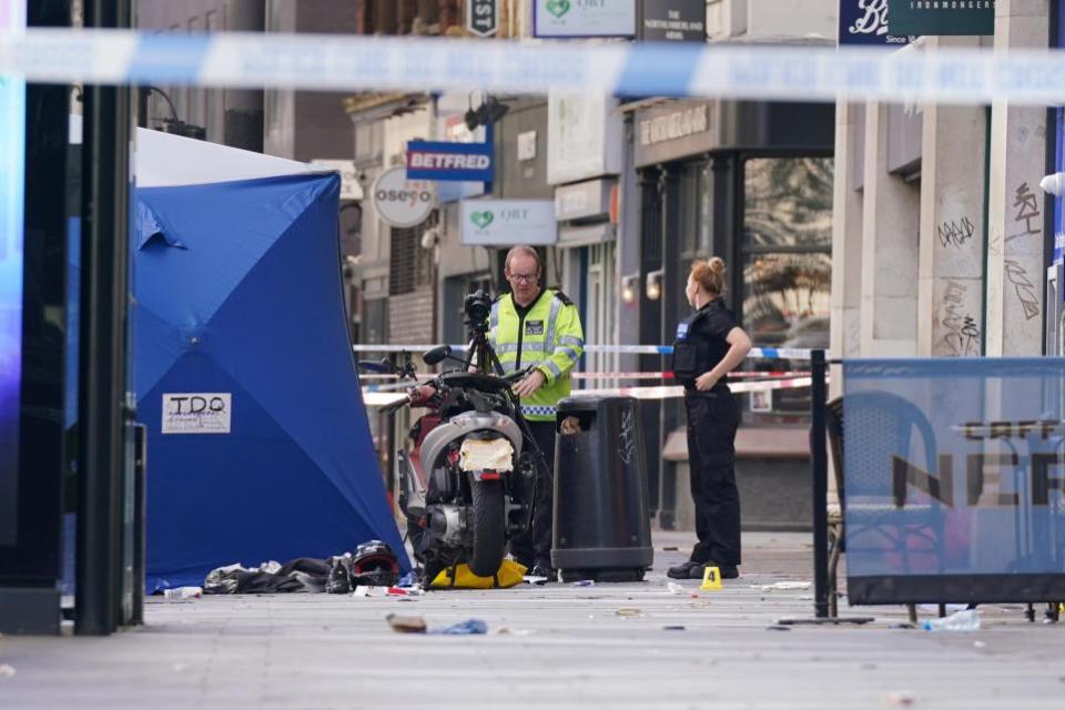 News Shopper: Tottenham Court Road crash