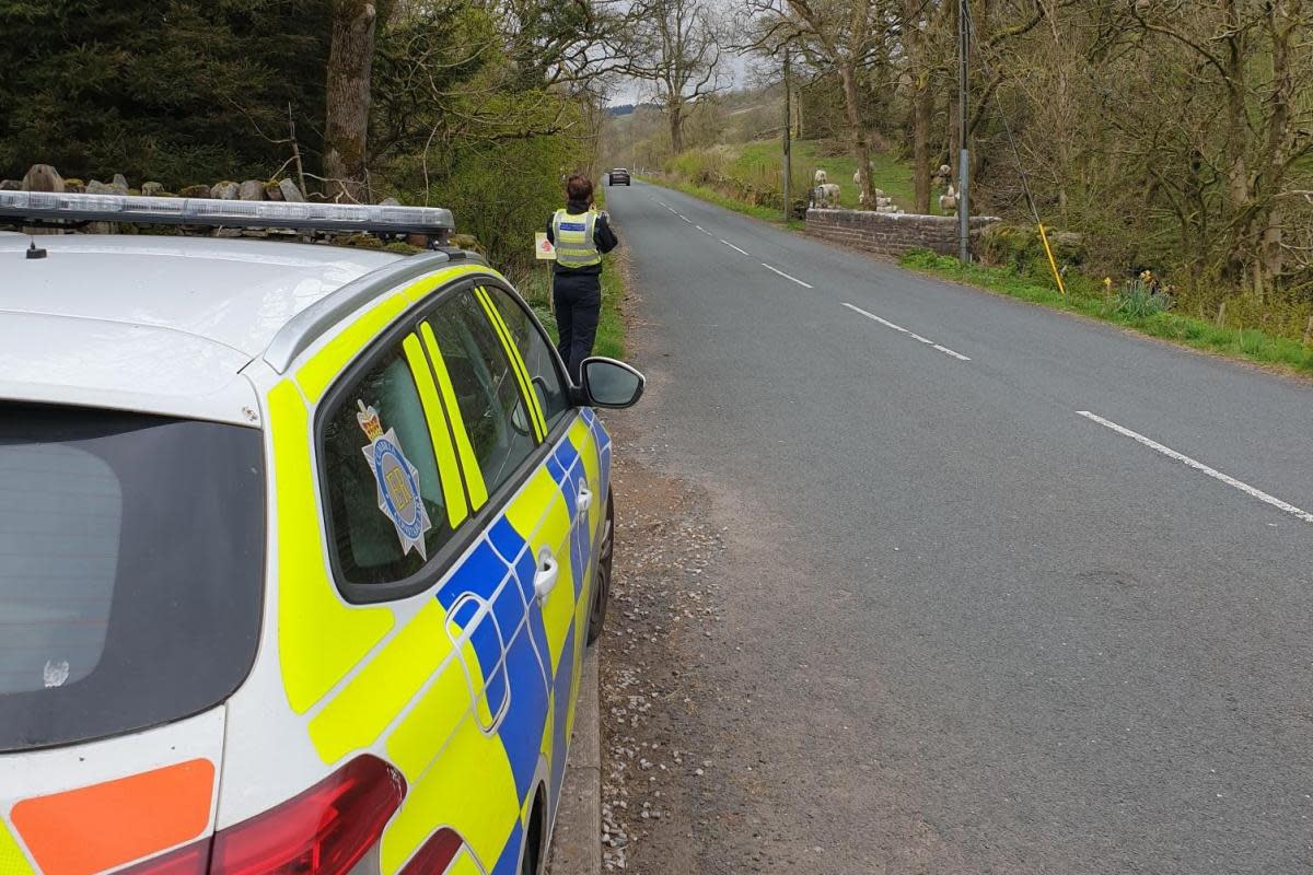 NPT officers in Garsdale <i>(Image: South Lakes Police)</i>