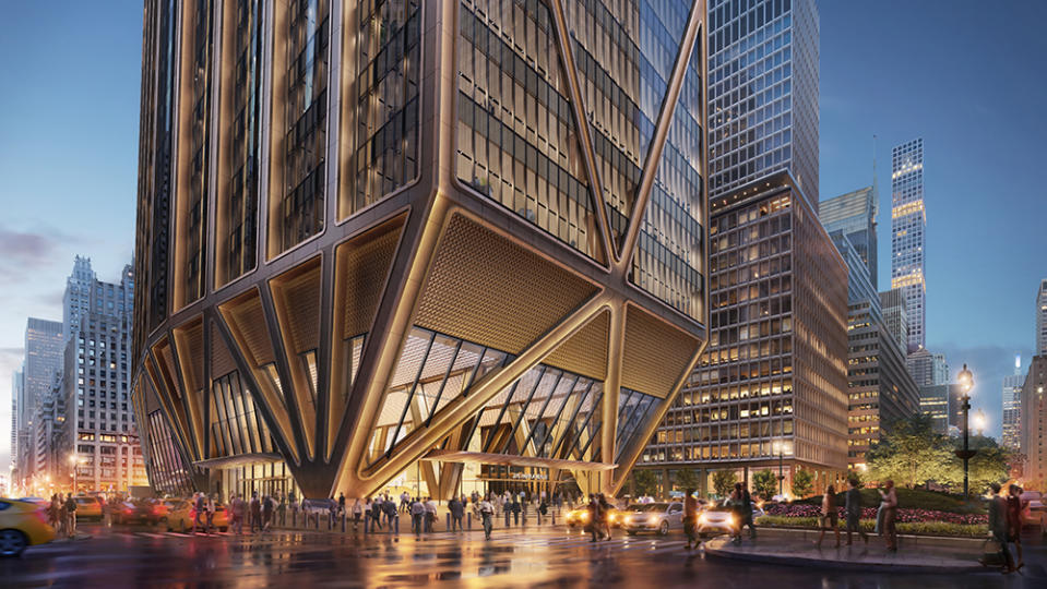 There will be a large plaza at the base of 270 Park Avenue. - Credit: Foster + Partners