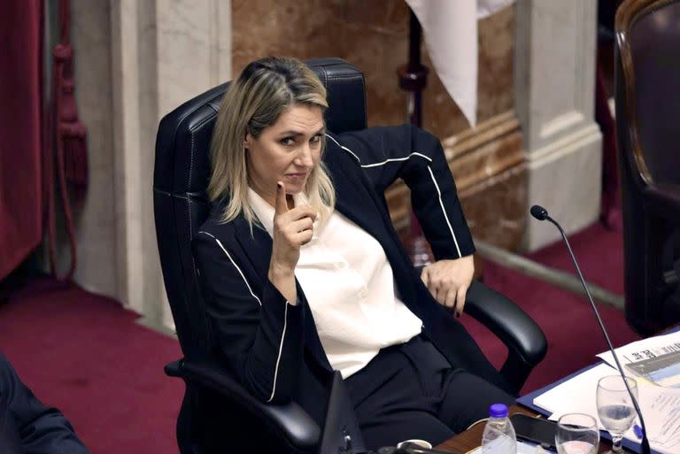 Carolina Losada reemplazó en el estrado a Cristina Kirchner cuando se ausentó