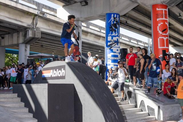 Get a Ramp-Side Look at the First Annual Abloh Skateboarding