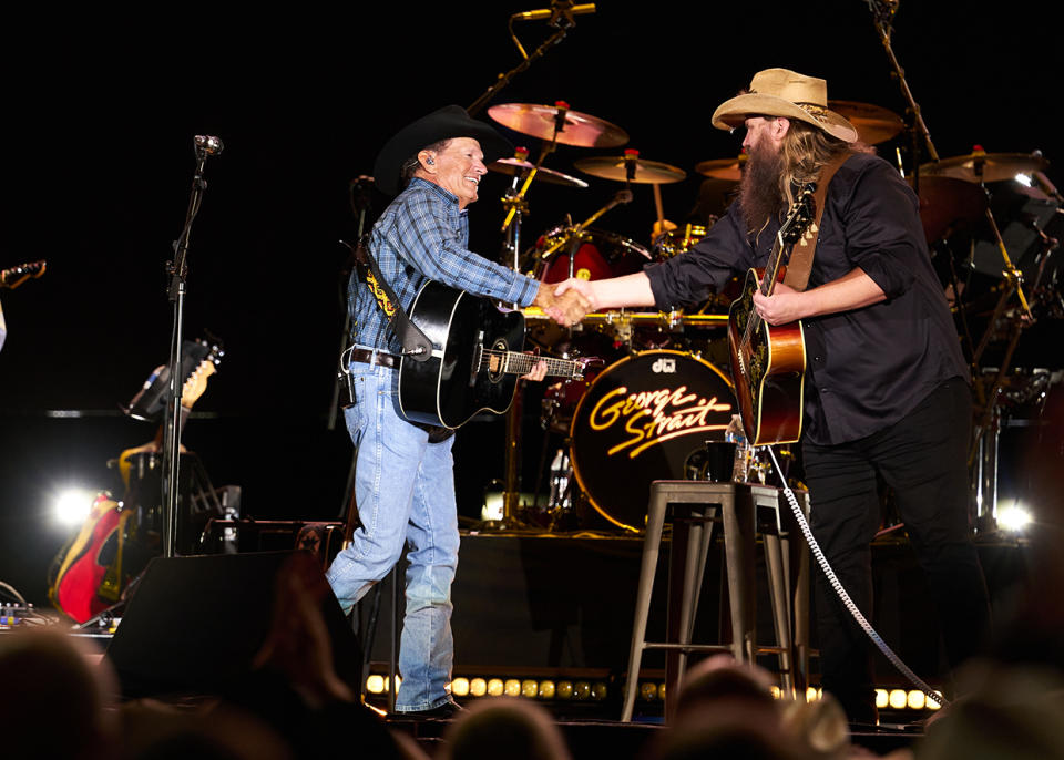 George Strait and Chris Stapleton