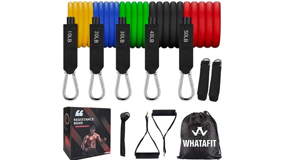 Best health and fitness gifts 2021: Whatafit Resistance Bands