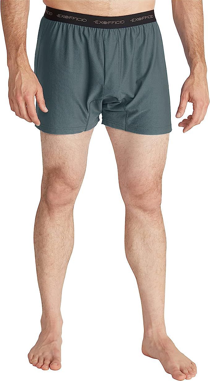 Man wearing ExOfficio Give-N-Go Boxers