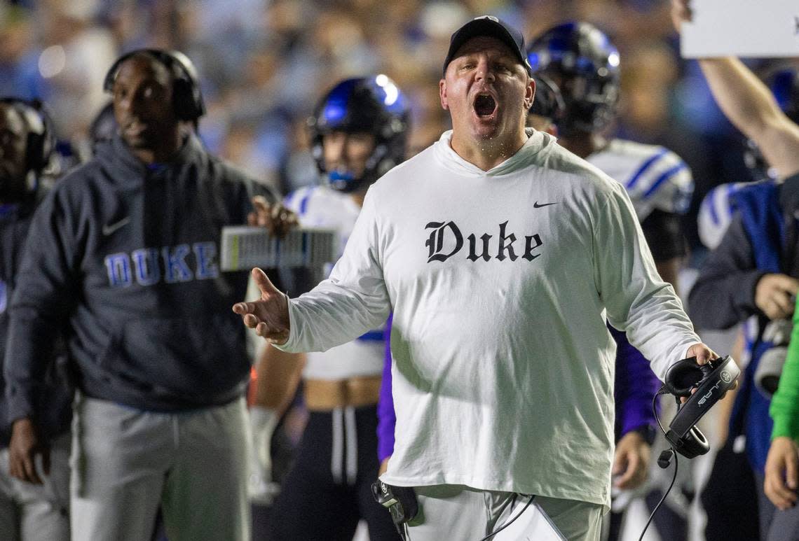 Duke football coach Mike Elko leaving to Texas A&M head coach