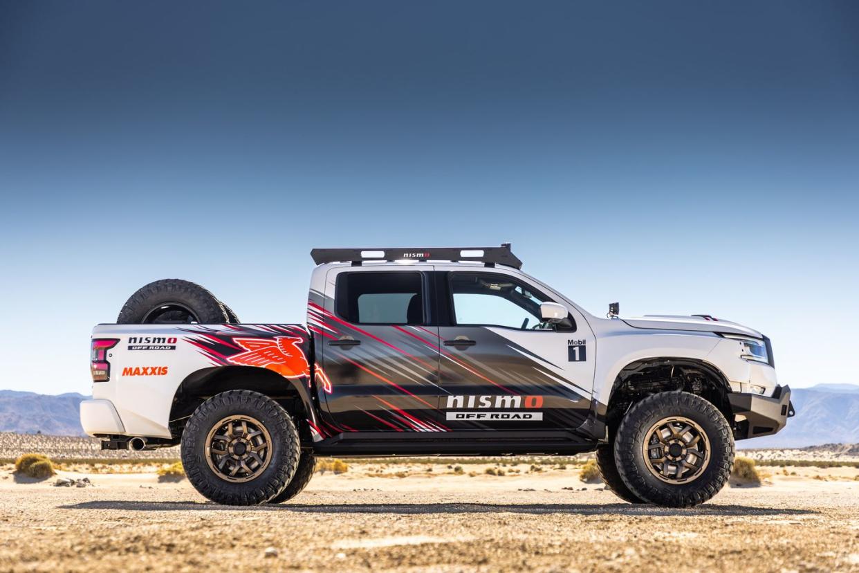 nissan nismo off road frontier v8 concept