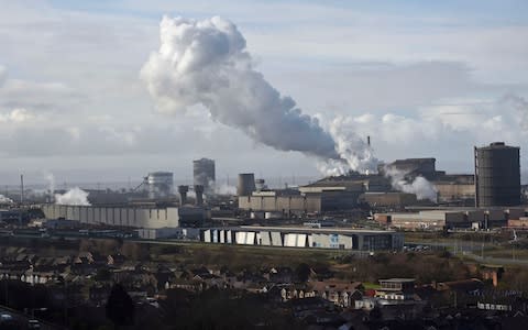 The Tata steelworks in the town of Port Talbot, Wales - Credit: REBECCA NADEN