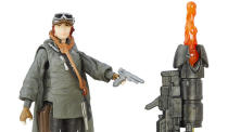 <p>It’s the classic ‘Star Wars’ figures you grew up with. Hasbro’s line of card-backed figures will likely include all the main cast as well as bunches of guys you’ve never even seen in the movie. That’s just how it goes. Retro cool. <i>Picture Credit: Hasbro</i></p>