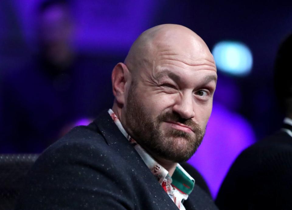Tyson Fury, pictured, will fight Dillian Whyte next (Kieran Cleeves/PA) (PA Wire)