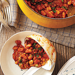 Smoky Baked Beans with Chorizo