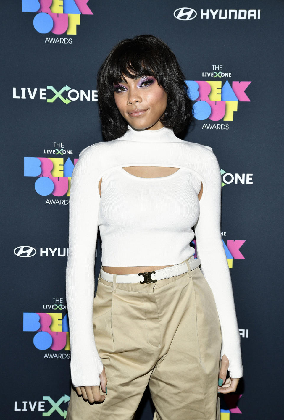 Bella Murphy attends the 2021 Breakout Awards at Universal Studios Hollywood on December 08, 2021 in Universal City, California. (Michael Tullberg / Getty Images)