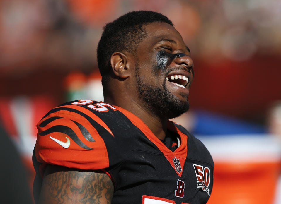 Cincinnati Bengals LB Vontaze Burfict is facing a four-game suspension for violation of the NFL’s policy on performance-enhancing drugs. (AP)