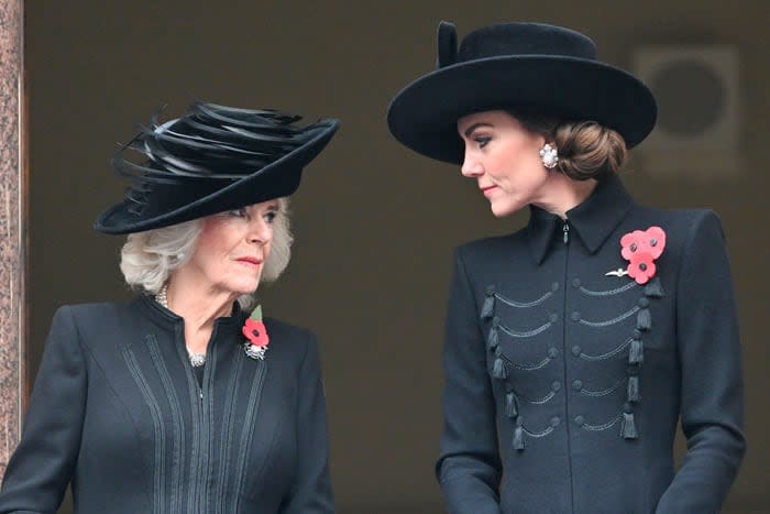 La reina Camilla y Kate Middleton