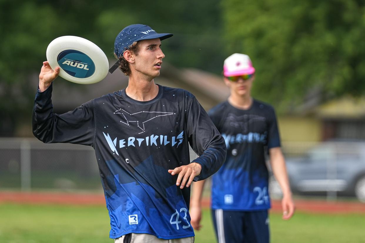 Vance Mader, another team captain, is a big reason LASA has won state in ultimate frisbee, a club sport, the past three years. The Vertikills will compete for a national title this summer in Rockford, Ill.