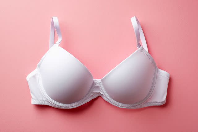 <p>Getty</p>white bra