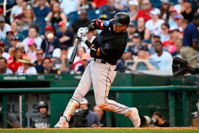 Jake Burger powers Marlins past Nationals