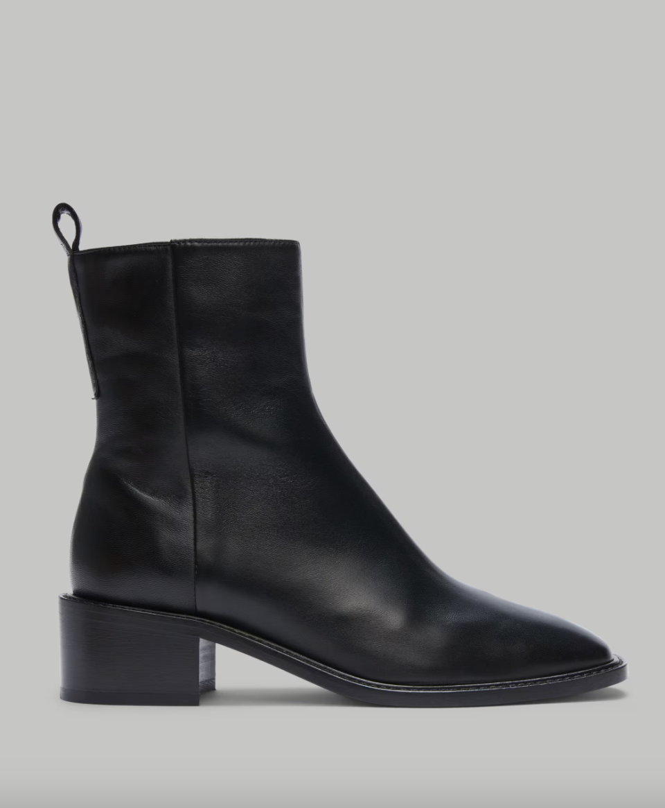 The City Boot in black leather (photo via Everlane)