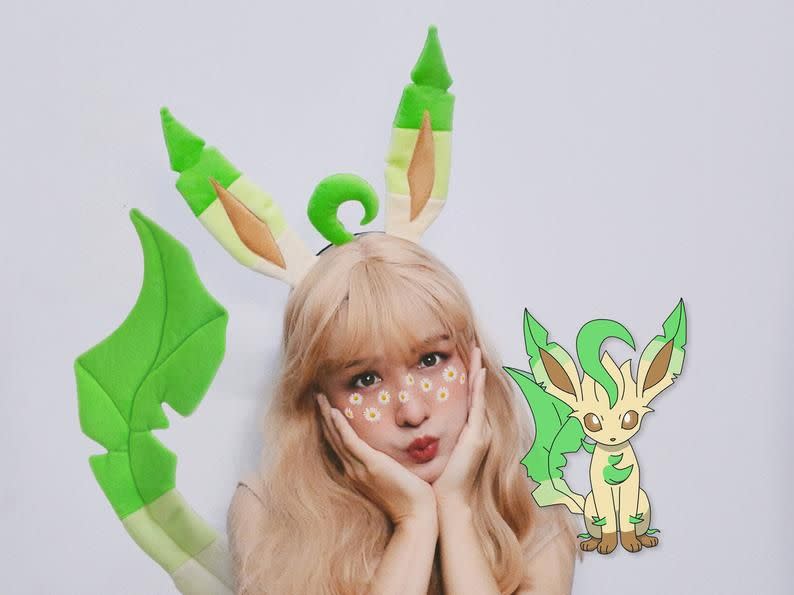 Leafeon Ears and Tail Set