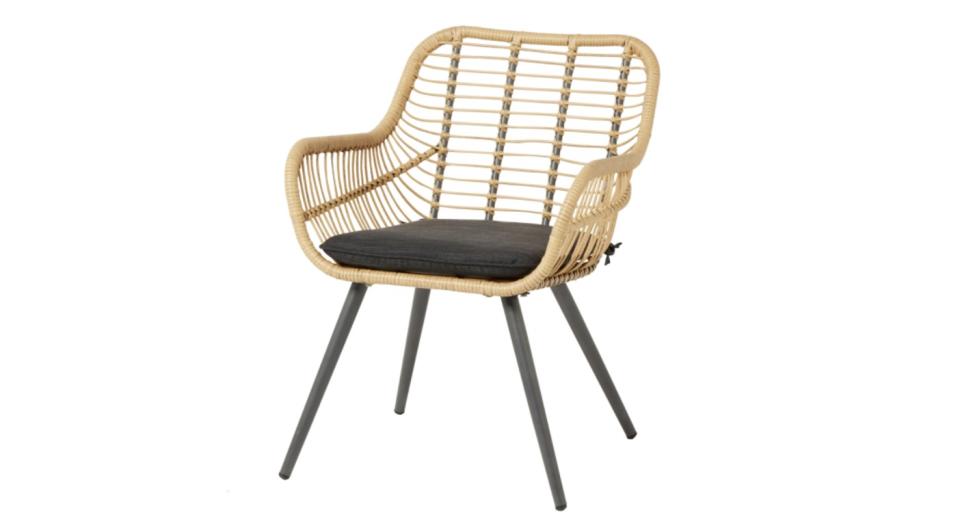 GoodHome Apolima Rattan effect Armchair (B&Q)