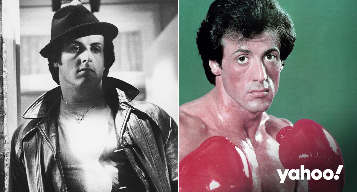 Sylvester Stallone as Rocky Balboa. (Getty)