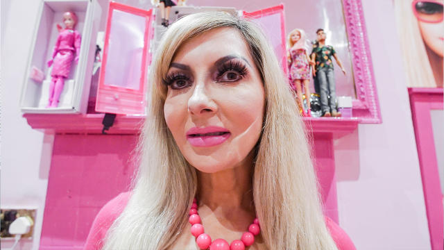 I want to look as plastic as possible': Woman who spent THOUSANDS to look  like Barbie is planning a boob job to go from F cup to G