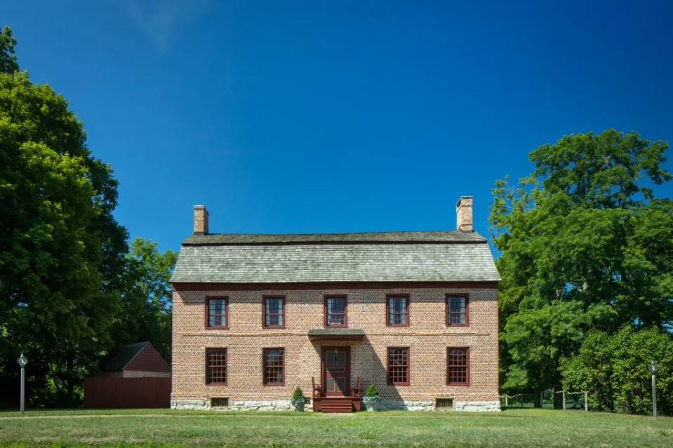 The restored home sits on 143 acres. Ren Nickson