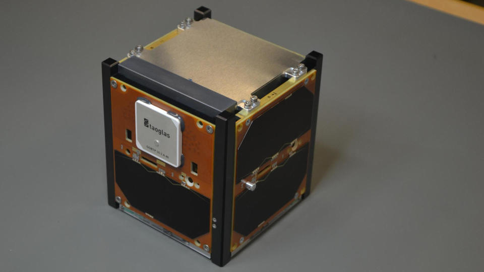 The tiny 1U cubesat GRBALpha is the world's first cubesat capable of detecting gamma-ray bursts.