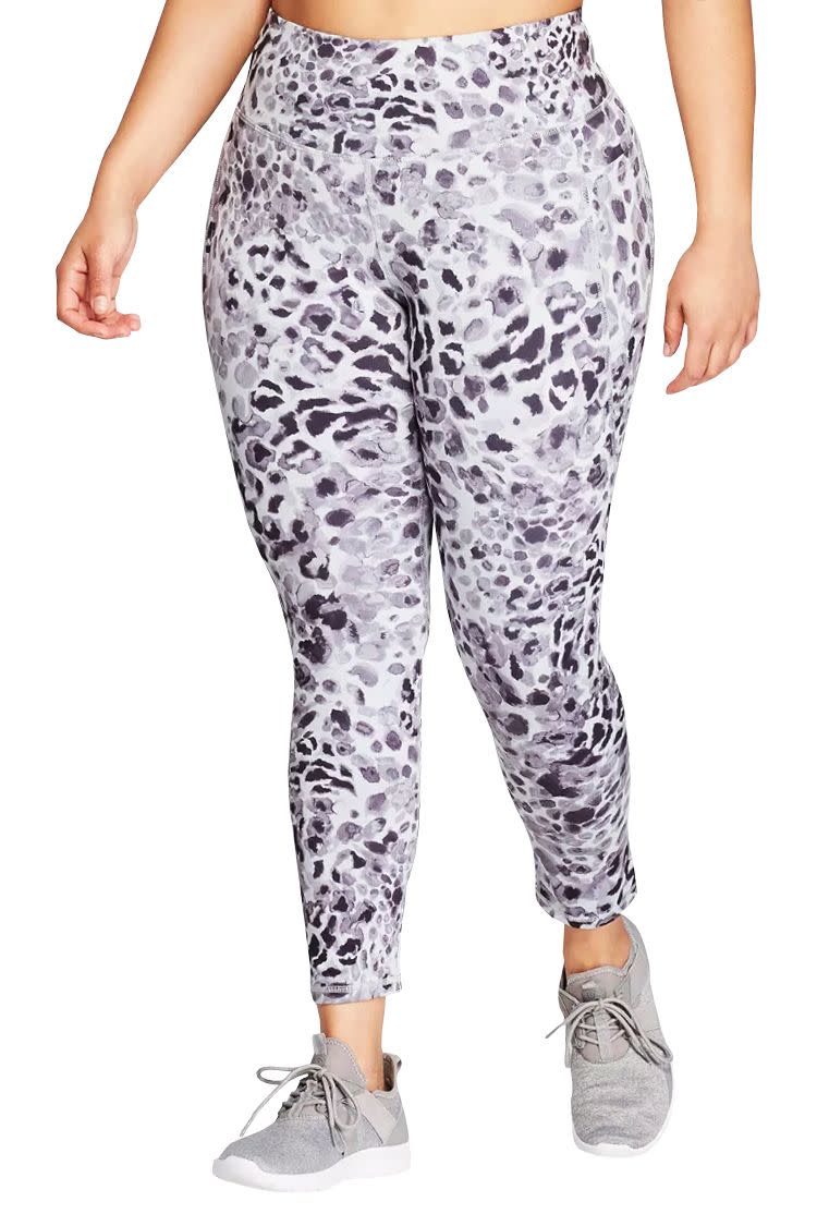 C9 Champion Women's Plus-Size Studio Mid-Rise Leggings